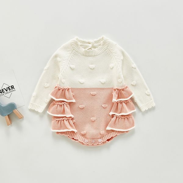 0-24m newborn kid baby girl clothes winter knitted warm sweater long sleeve polka dot ruffles bodysuit elegant cute sweet outfit, White
0-24m newborn kid baby girl clothes winter knitted warm sweater long sleeve polka dot ruffles bodysuit elegant cute sweet outfit, White
