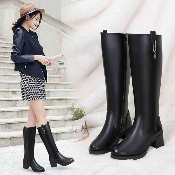 boots autumn of female leather high knee boots pointed to women's long block thick heel 36 38 39 40 41 42 9fub a0hw, Black
boots autumn of female leather high knee boots pointed to women's long block thick heel 36 38 39 40 41 42 9fub a0hw, Black