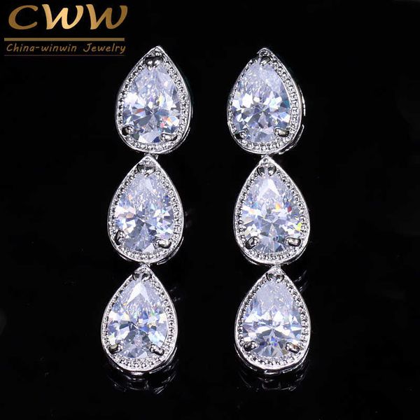 brilliant silver color cz cubic zircon long tear drop earrings for bridesmaid gift jewelry cz049 210714
brilliant silver color cz cubic zircon long tear drop earrings for bridesmaid gift jewelry cz049 210714