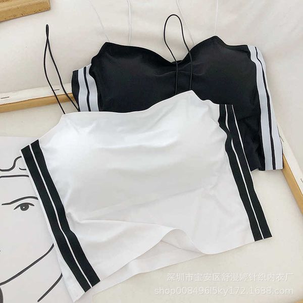 ice silk oil painting fairy beauty back wrap chest no mark anti gloss bra versatile sports suspender vest underwear, White
ice silk oil painting fairy beauty back wrap chest no mark anti gloss bra versatile sports suspender vest underwear, White