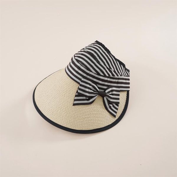 wide brim hats women's straw knitted solid color bow holiday adjustable sunhat summer outdoor beach caps wholesale sun visor, Blue;gray
wide brim hats women's straw knitted solid color bow holiday adjustable sunhat summer outdoor beach caps wholesale sun visor, Blue;gray