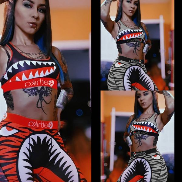 women swimsuit swimwear two piece vest tank bras bikini sets push up crop tankinis shorts swimming pants shark mouth bathing suit h2507, White
women swimsuit swimwear two piece vest tank bras bikini sets push up crop tankinis shorts swimming pants shark mouth bathing suit h2507, White