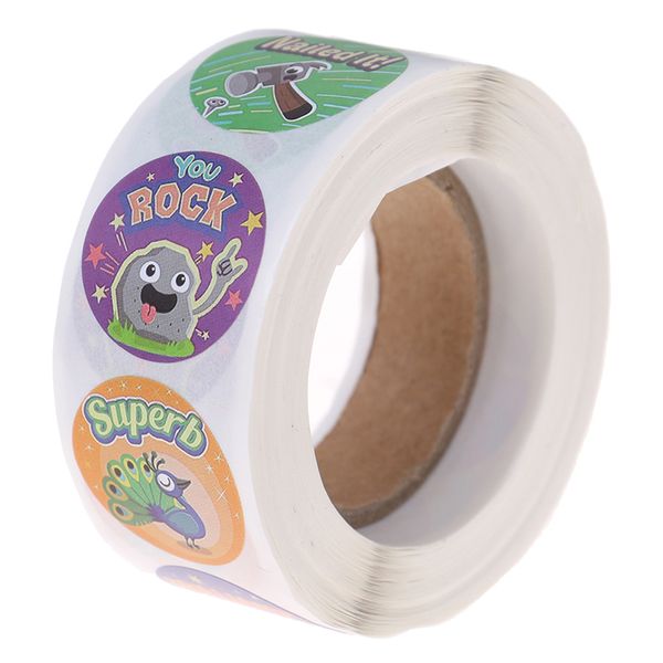 500PCs/Roll Funny Motivational Reward Encouragement Stickers For Students Teachers Toys
500PCs/Roll Funny Motivational Reward Encouragement Stickers For Students Teachers Toys