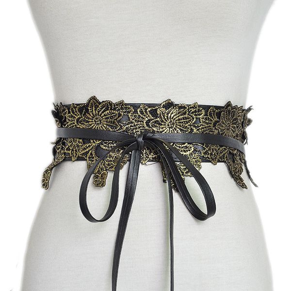 new women's belt student simple fashion wide waistband women lace wide belt, Black;brown
new women's belt student simple fashion wide waistband women lace wide belt, Black;brown