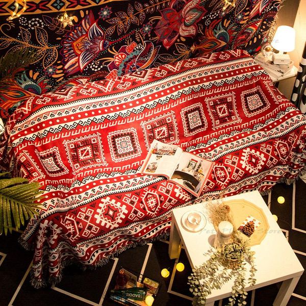 blankets nordic sofa blanket retro towel ethnic bed chair cover non-slip printing bohemian decorative picnic cushion
blankets nordic sofa blanket retro towel ethnic bed chair cover non-slip printing bohemian decorative picnic cushion