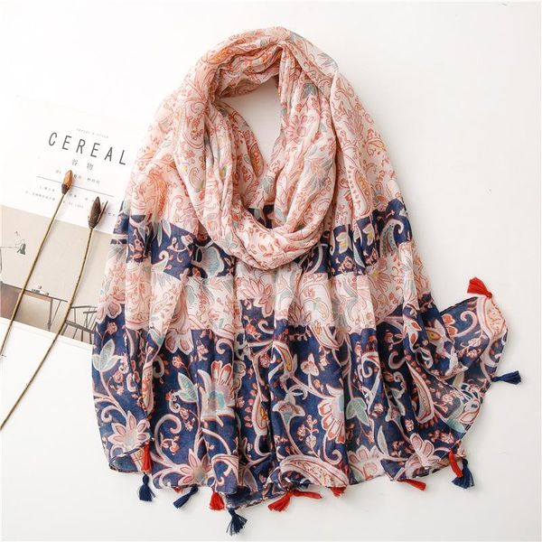 scarves 2021 fashion women pastoralism pashmina snood muslim style long ginger print hijab scarf female winter muffler headband wrap, Blue;gray
scarves 2021 fashion women pastoralism pashmina snood muslim style long ginger print hijab scarf female winter muffler headband wrap, Blue;gray