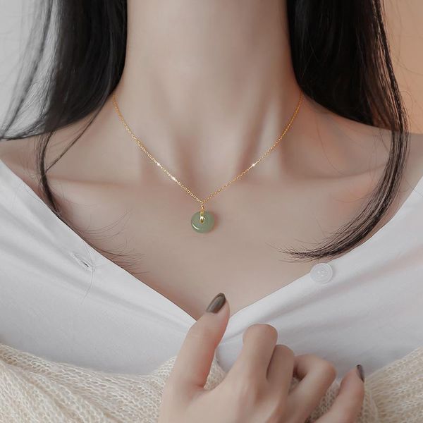 chains meyrroyu sterling silver french elegant women jewelry simple round transparent jade pendant necklace wedding gift adjustable
chains meyrroyu sterling silver french elegant women jewelry simple round transparent jade pendant necklace wedding gift adjustable