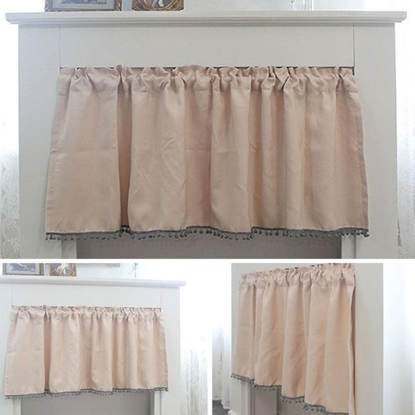 curtain & drapes half-curtain blackout pompom balls hem short rod pocket small window for kitchen cabinet cafe door home decor
curtain & drapes half-curtain blackout pompom balls hem short rod pocket small window for kitchen cabinet cafe door home decor