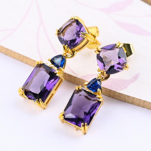 stud fashion gold plated geometric stone earrings purple blue crystal ear for women girls wedding party jewelry gift h4m920, Golden;silver
stud fashion gold plated geometric stone earrings purple blue crystal ear for women girls wedding party jewelry gift h4m920, Golden;silver