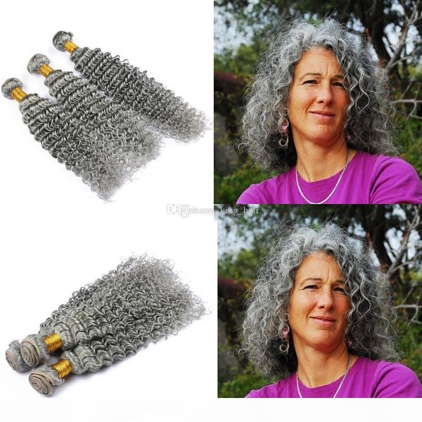silver grey deep curly human hair bundles pure color gray hair weaves grey deep wave hair extensions double wefted, Black
silver grey deep curly human hair bundles pure color gray hair weaves grey deep wave hair extensions double wefted, Black