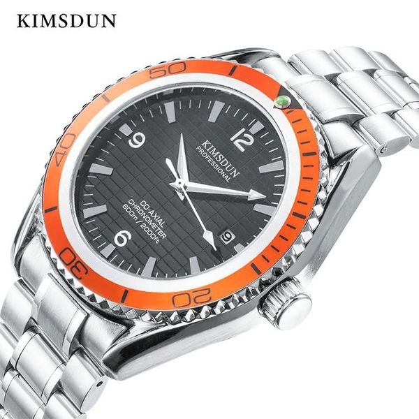 wristwatches men's kimsdun sports casual fashion classic quartz watch stainless steel strap clock relogio, Slivery;brown
wristwatches men's kimsdun sports casual fashion classic quartz watch stainless steel strap clock relogio, Slivery;brown