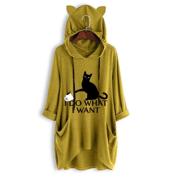 2021 new women spring summer fashion korea style hooded long sleeve cartoon print cute dress female casual large size with pockets llpa, Black;gray
2021 new women spring summer fashion korea style hooded long sleeve cartoon print cute dress female casual large size with pockets llpa, Black;gray