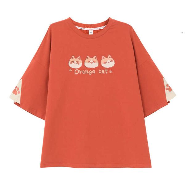 women's t-shirt eens cute sweet shirts women summer short sleeve cat print ops vintage kawaii graphic ees japanese fashion cartoon, White
women's t-shirt eens cute sweet shirts women summer short sleeve cat print ops vintage kawaii graphic ees japanese fashion cartoon, White