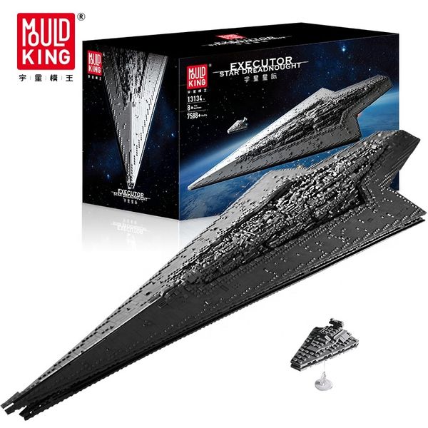 no.13134 plastic block spacecraft super long body imperial dtroyer set assembled model toy
no.13134 plastic block spacecraft super long body imperial dtroyer set assembled model toy
