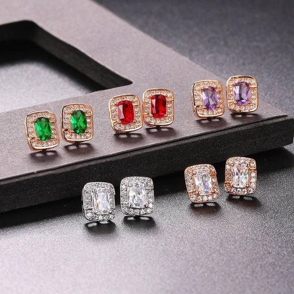 stud mxgxfam rose gold plated square zircon earrings for women fashion jewelry + cubic zirconia, Golden;silver
stud mxgxfam rose gold plated square zircon earrings for women fashion jewelry + cubic zirconia, Golden;silver
