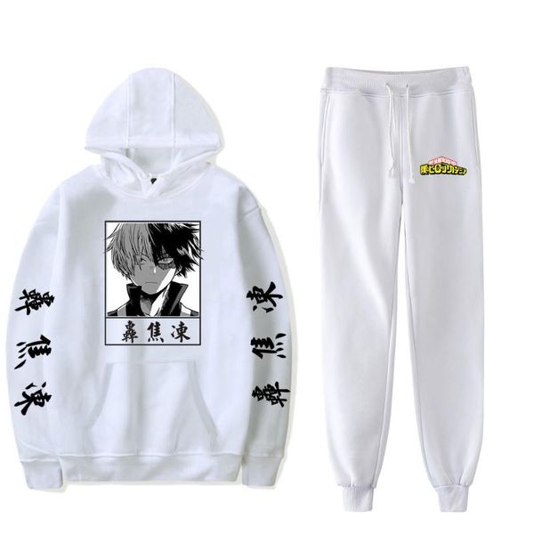 women's two piece pants 2021 so todoroki hoodie sweatshirt sweatpants suit shirt trousers+ pullover print casual clothes, White
women's two piece pants 2021 so todoroki hoodie sweatshirt sweatpants suit shirt trousers+ pullover print casual clothes, White