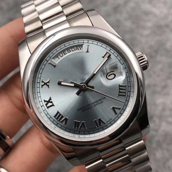 latest wristwatches 40mm green dial m228206 eta 2813 movement automatic mechanical stainless steel men watches, Slivery;brown
latest wristwatches 40mm green dial m228206 eta 2813 movement automatic mechanical stainless steel men watches, Slivery;brown