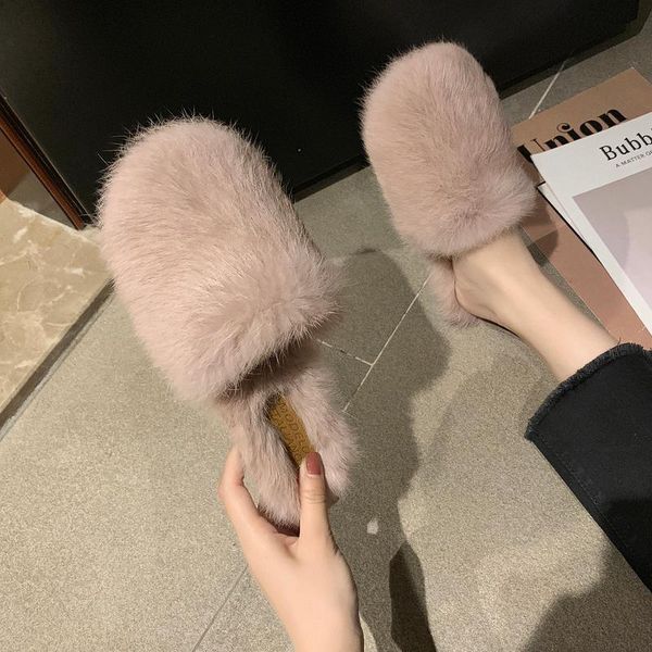slippers casual flat shoes female fur flip flops slipers women cover toe low slides luxury soft plush 2021 fashion rome with, Black
slippers casual flat shoes female fur flip flops slipers women cover toe low slides luxury soft plush 2021 fashion rome with, Black