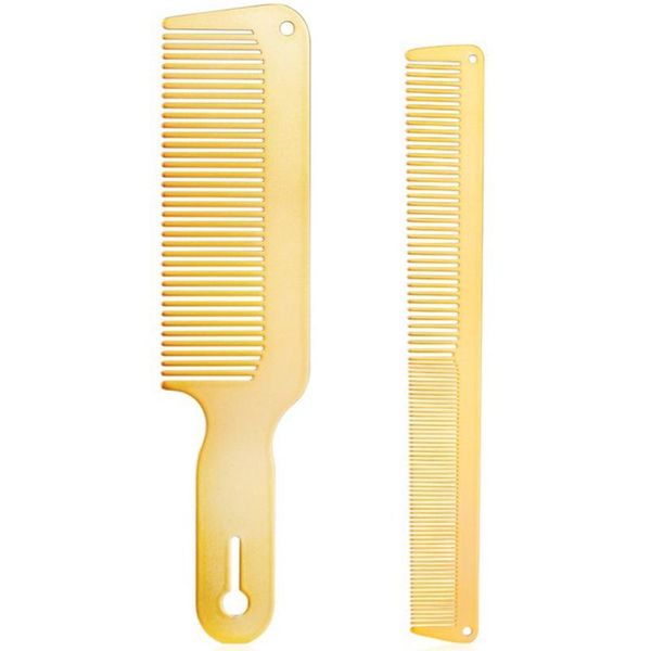 hair brushes salon haircutting comb multifunctional space golden aluminum portable thin style, Silver
hair brushes salon haircutting comb multifunctional space golden aluminum portable thin style, Silver