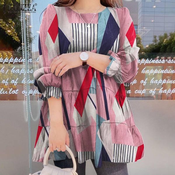 women's blouses & shirts fashion women ruffle blouse 2022 summer office lady printed casual puff sleeve loose patchwork blusas, White
women's blouses & shirts fashion women ruffle blouse 2022 summer office lady printed casual puff sleeve loose patchwork blusas, White