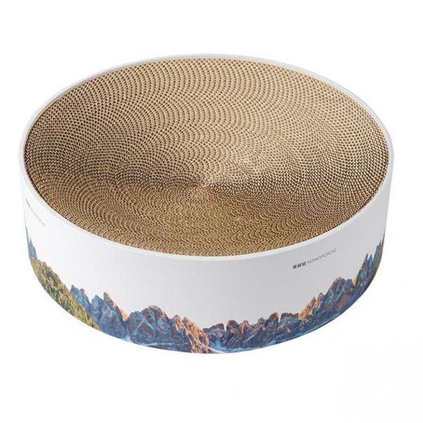 cat toys scratch board claw sharpener wear-resistant large corrugated nest diameter 41cm toy supplies
cat toys scratch board claw sharpener wear-resistant large corrugated nest diameter 41cm toy supplies