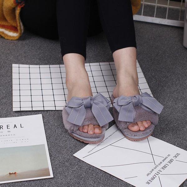 slippers 2021 fashion women bow house winter indoor woman slip on flats slides female faux fur, Black
slippers 2021 fashion women bow house winter indoor woman slip on flats slides female faux fur, Black