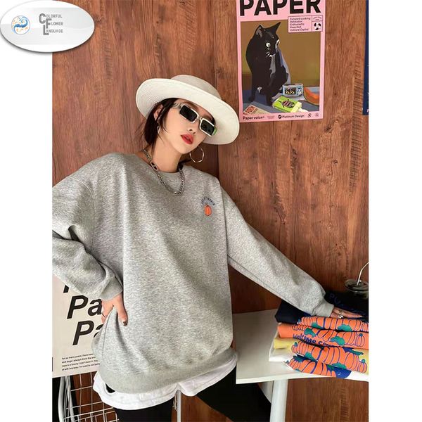 women's sweatshirts hoodless casual sweater female students autumn and winter new loose design all-match letter printing top, Black
women's sweatshirts hoodless casual sweater female students autumn and winter new loose design all-match letter printing top, Black
