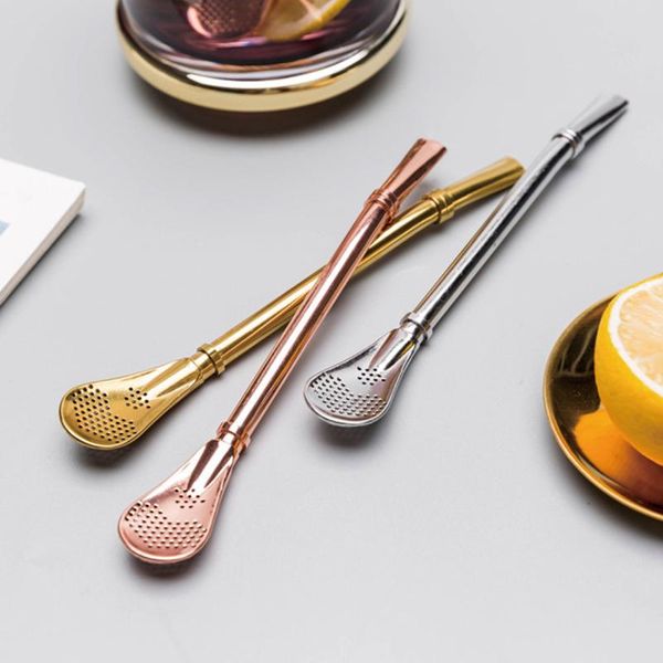 spoons 304stainless steel straw spoon gold-plated creative dual-purpose colander stirring coffee long handle 2pcs
spoons 304stainless steel straw spoon gold-plated creative dual-purpose colander stirring coffee long handle 2pcs