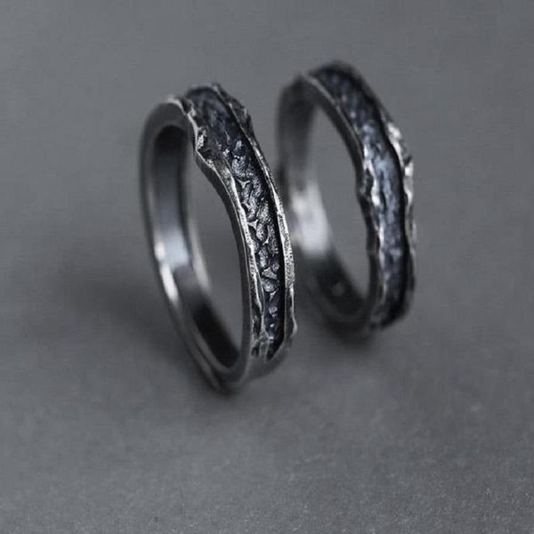 female and male rings fashion metal big black gold open engagement ring punk couple wedding, Slivery;golden
female and male rings fashion metal big black gold open engagement ring punk couple wedding, Slivery;golden