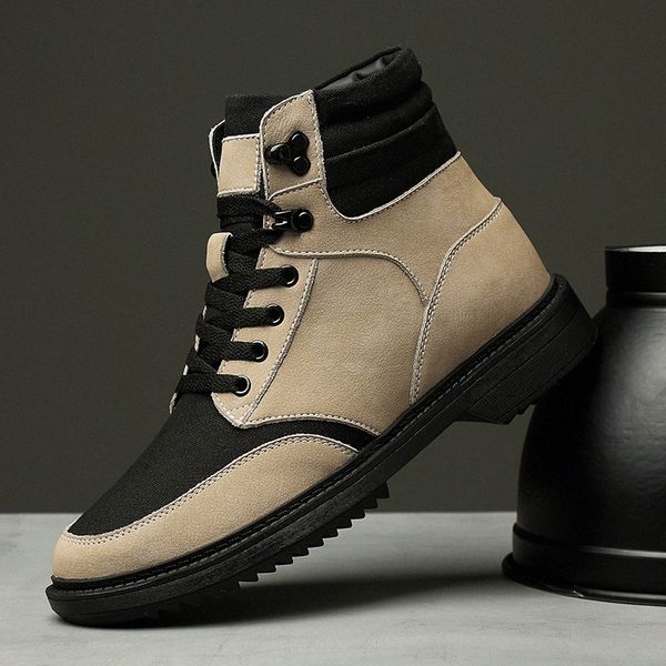 cimim winter mens boots outdoor fashion genuine leather casual snow boots new comfortable l6cc#, Black
cimim winter mens boots outdoor fashion genuine leather casual snow boots new comfortable l6cc#, Black