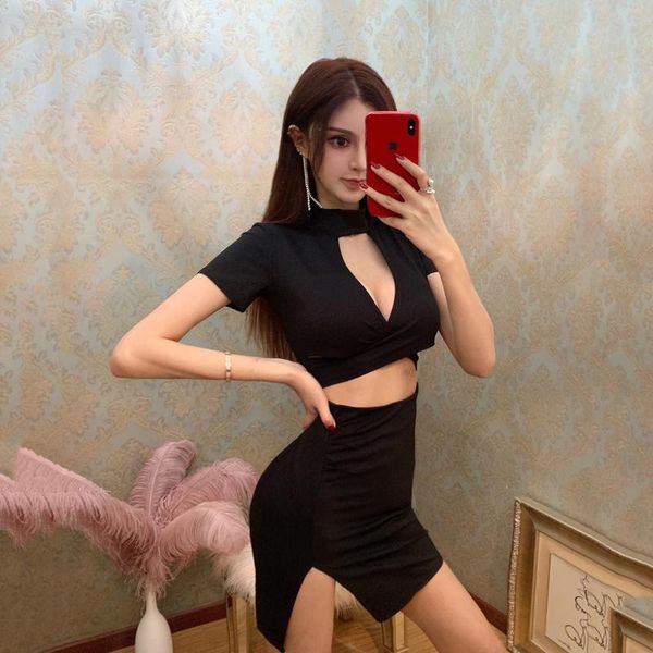 casual dresses black dress waist bodycon clothes sundress nightclub cross low chest hip slim summer women clothing, Black;gray
casual dresses black dress waist bodycon clothes sundress nightclub cross low chest hip slim summer women clothing, Black;gray