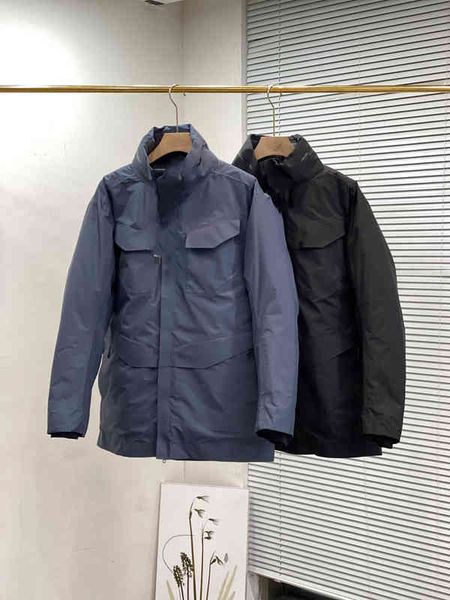 autumn winter new tide brand mens jacket long splicing tooling coat stand collar cotton suit, Black;brown
autumn winter new tide brand mens jacket long splicing tooling coat stand collar cotton suit, Black;brown