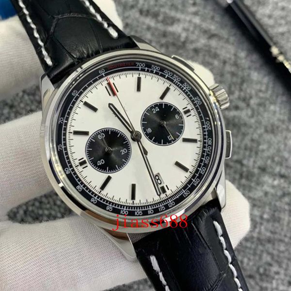 1884 mens watch montre de luxe VK movement Wristwatches Chronograph two-tone dial All steel mesh strap Metal watches
1884 mens watch montre de luxe VK movement Wristwatches Chronograph two-tone dial All steel mesh strap Metal watches