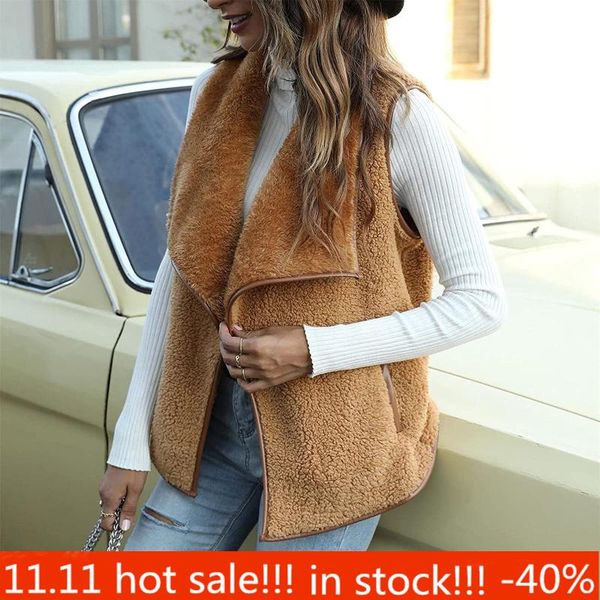 women's knits & tees fashion faux fur vest hooded sleeveless brown white leopard print pockets winter warm elegant woman jacket
women's knits & tees fashion faux fur vest hooded sleeveless brown white leopard print pockets winter warm elegant woman jacket
