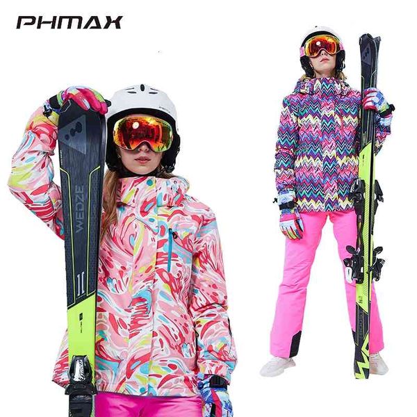 phmax ski suit women windproof thick warm ski jacket pants set female snow snowboarding costumes outdoor wear skiing jacket
phmax ski suit women windproof thick warm ski jacket pants set female snow snowboarding costumes outdoor wear skiing jacket
