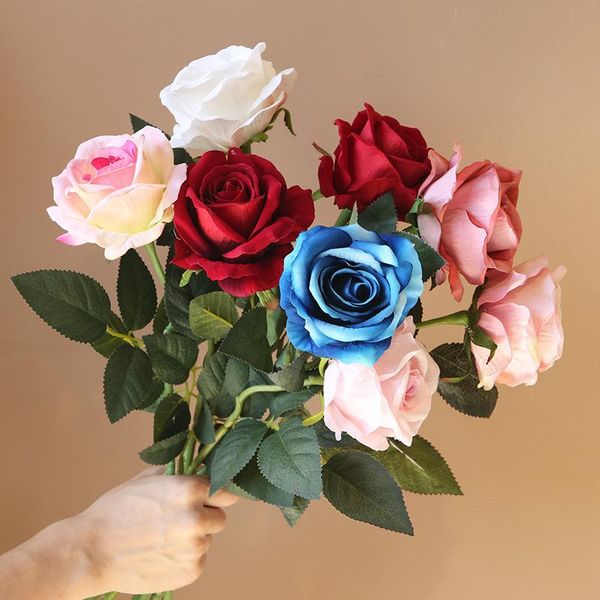 rose wedding holding flower supplies single high simulation flannelette fake rose home decor artificial flowers vase decoration
rose wedding holding flower supplies single high simulation flannelette fake rose home decor artificial flowers vase decoration