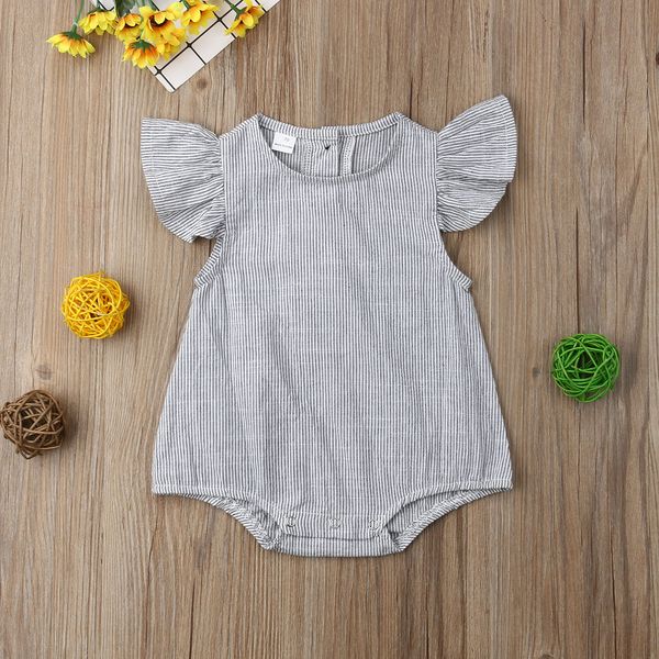 newborn infant kids baby girl boy romper petal sleeveless striped cotton jumpsuit playsuit summer clothes 0-18m, Blue
newborn infant kids baby girl boy romper petal sleeveless striped cotton jumpsuit playsuit summer clothes 0-18m, Blue