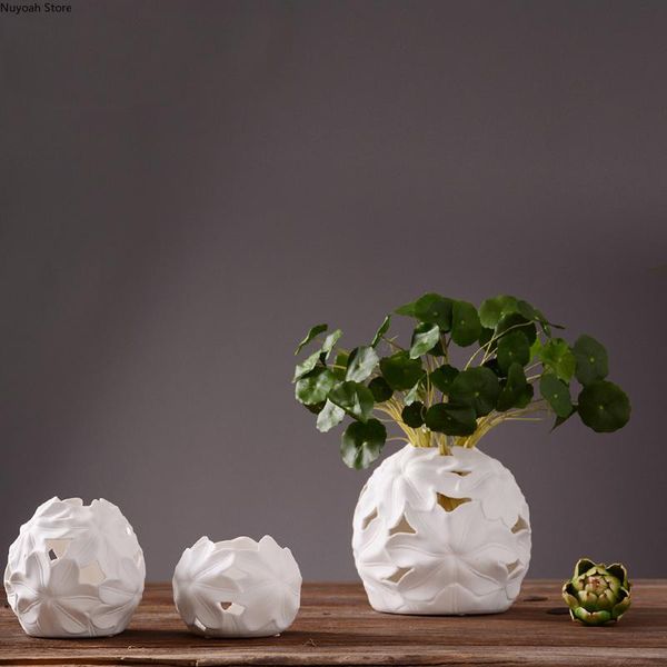 white ceramic vase mini flower arrangement dried flower accessories creative countervase living room home decoration modern
white ceramic vase mini flower arrangement dried flower accessories creative countervase living room home decoration modern