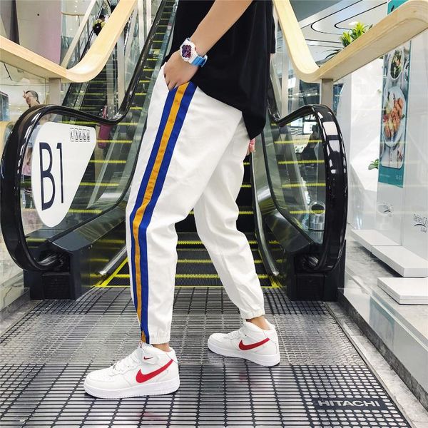 men's pants men 2021 autumn fashion harem hip hop casual joggers trousers male sweatpants legible, Black
men's pants men 2021 autumn fashion harem hip hop casual joggers trousers male sweatpants legible, Black