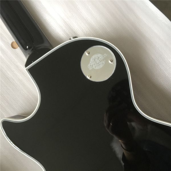 china oem factory customized electric guitar p90 black standard / black custom 2 orders
china oem factory customized electric guitar p90 black standard / black custom 2 orders