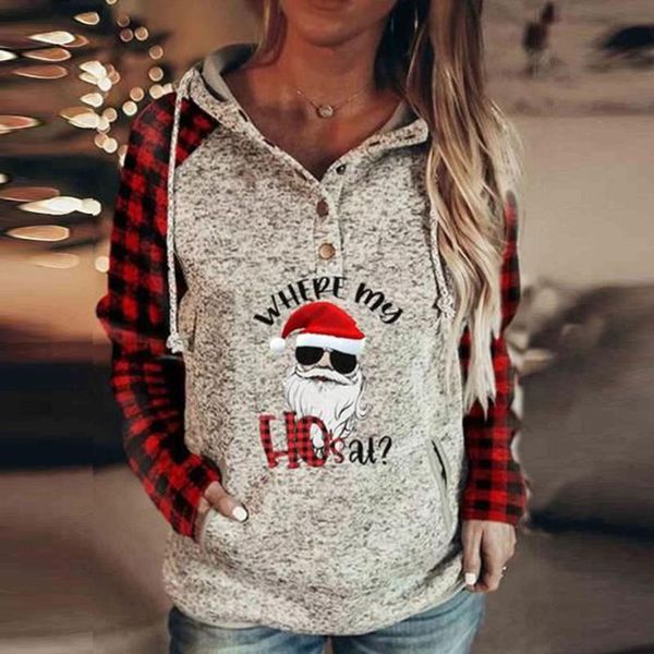 women's hoodies & sweatshirts pullover plaid christmas snowman b dwarf print button down long sleeve contrast color, Black
women's hoodies & sweatshirts pullover plaid christmas snowman b dwarf print button down long sleeve contrast color, Black