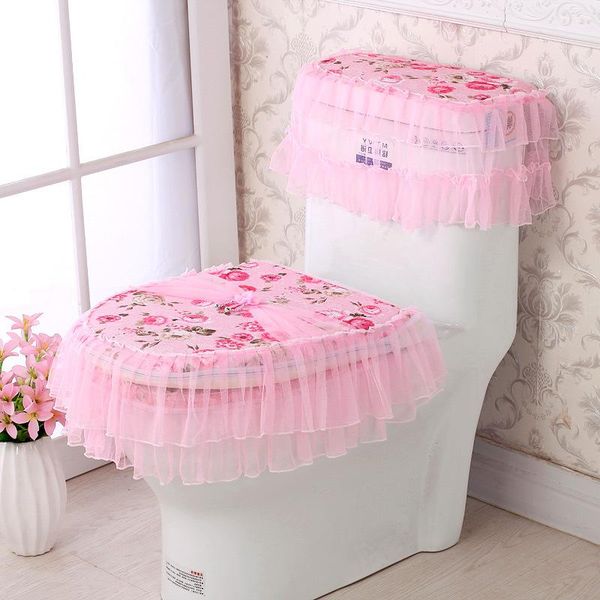 toilet seat cover set 3 pieces household closestool decorations lace toilet seat covers nylon tape case
toilet seat cover set 3 pieces household closestool decorations lace toilet seat covers nylon tape case