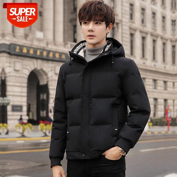 cotton jacket men's short padded slim-fit flowing fur collar tooling down #0q09, Black;brown
cotton jacket men's short padded slim-fit flowing fur collar tooling down #0q09, Black;brown