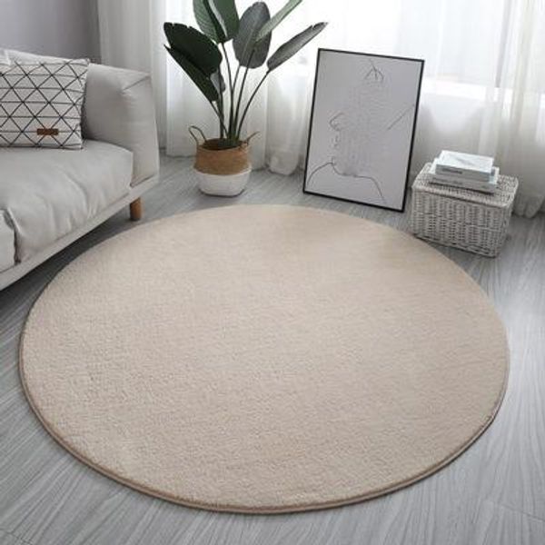 carpets round solid color carpet thickened short hair bedroom living room computer chair non-slip mat
carpets round solid color carpet thickened short hair bedroom living room computer chair non-slip mat