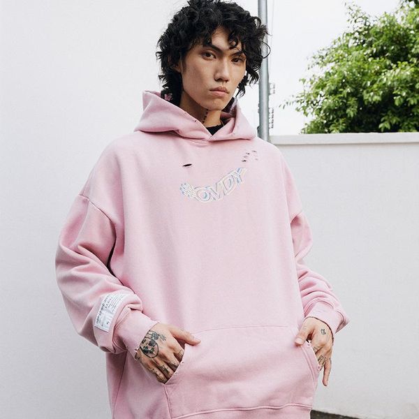 men's hoodies & sweatshirts mens hooded hip hop clothing autumn winter streetwear fashion hoodie oversize holed loose for men, Black
men's hoodies & sweatshirts mens hooded hip hop clothing autumn winter streetwear fashion hoodie oversize holed loose for men, Black