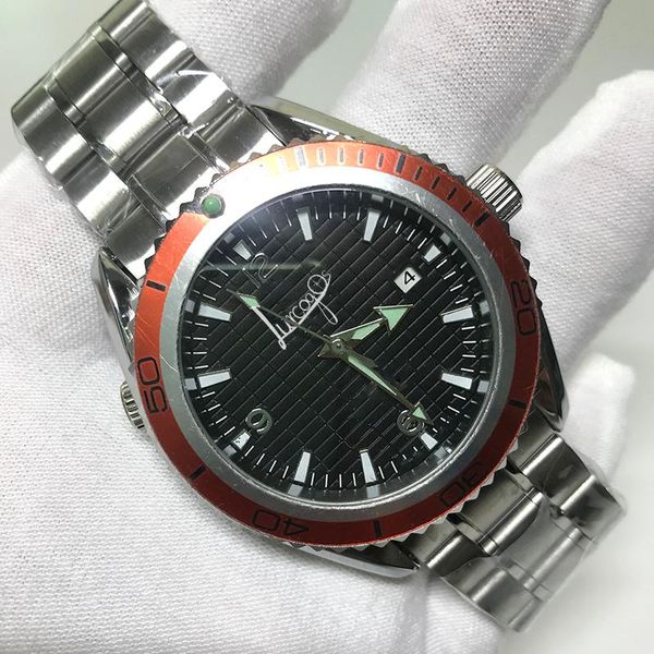 wristwatches classic men black dial automatic mechanical watch red bezel a quality sea stainless steel master luminous, Slivery;brown
wristwatches classic men black dial automatic mechanical watch red bezel a quality sea stainless steel master luminous, Slivery;brown