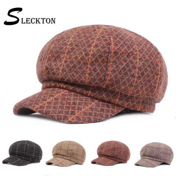 sleckton fedora plaid octagonal cap ladies beret thick winter warm hat painter hat newsboy cap baret cotton french, Blue;gray
sleckton fedora plaid octagonal cap ladies beret thick winter warm hat painter hat newsboy cap baret cotton french, Blue;gray