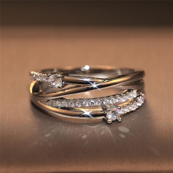 wedding rings modyle luxury dazzling cross micro paved cz stone delicate women ring ceremony party love finger fashion jewelry, Slivery;golden
wedding rings modyle luxury dazzling cross micro paved cz stone delicate women ring ceremony party love finger fashion jewelry, Slivery;golden