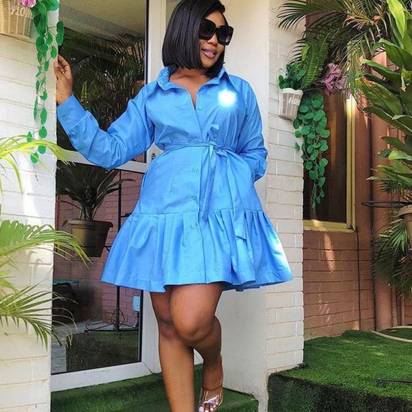 casual dresses autumn ruffles hem long sleeve shirt dress women turn-down collar single breasted party streetwear a-line mini, Black;gray
casual dresses autumn ruffles hem long sleeve shirt dress women turn-down collar single breasted party streetwear a-line mini, Black;gray