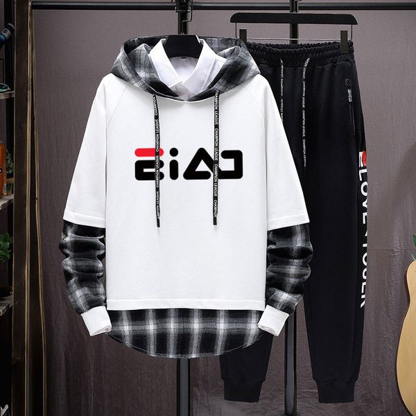 fashion brand sweater 2021 autumn and winter casual sportswear suit youth men's hoodie, Black
fashion brand sweater 2021 autumn and winter casual sportswear suit youth men's hoodie, Black